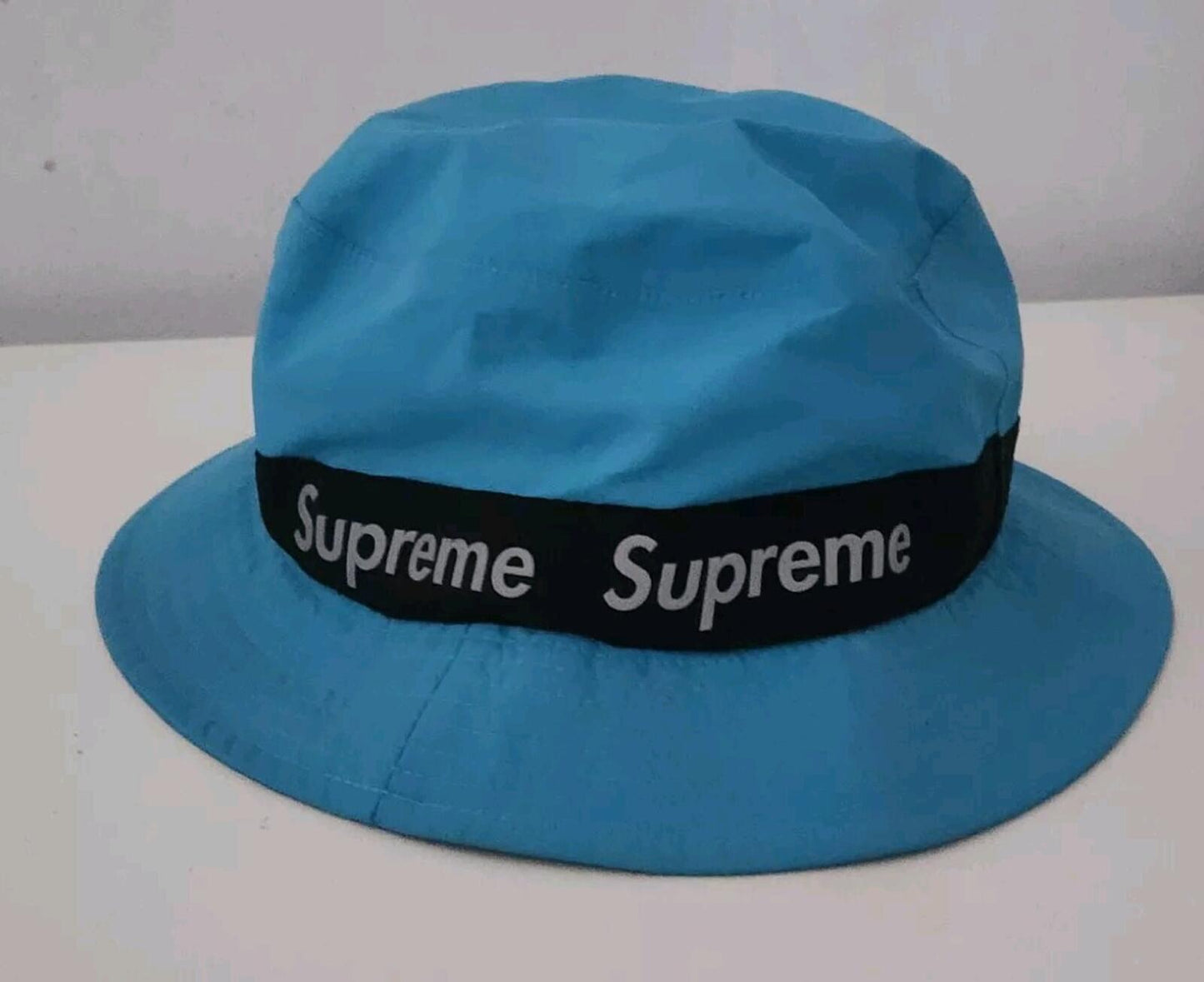 FW17 Supreme Taped Seam Crusher Hat Teal Size S/M