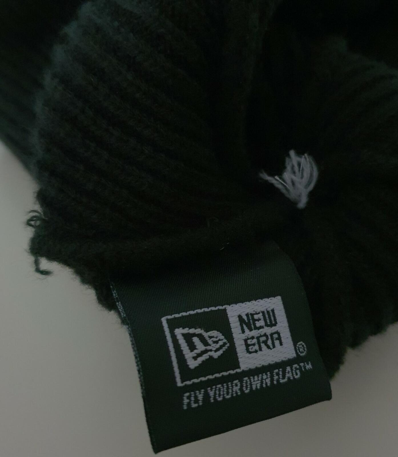 FW13 Supreme New Era schwarze Beanie Small Box Logo Sehr seltene Mütze
