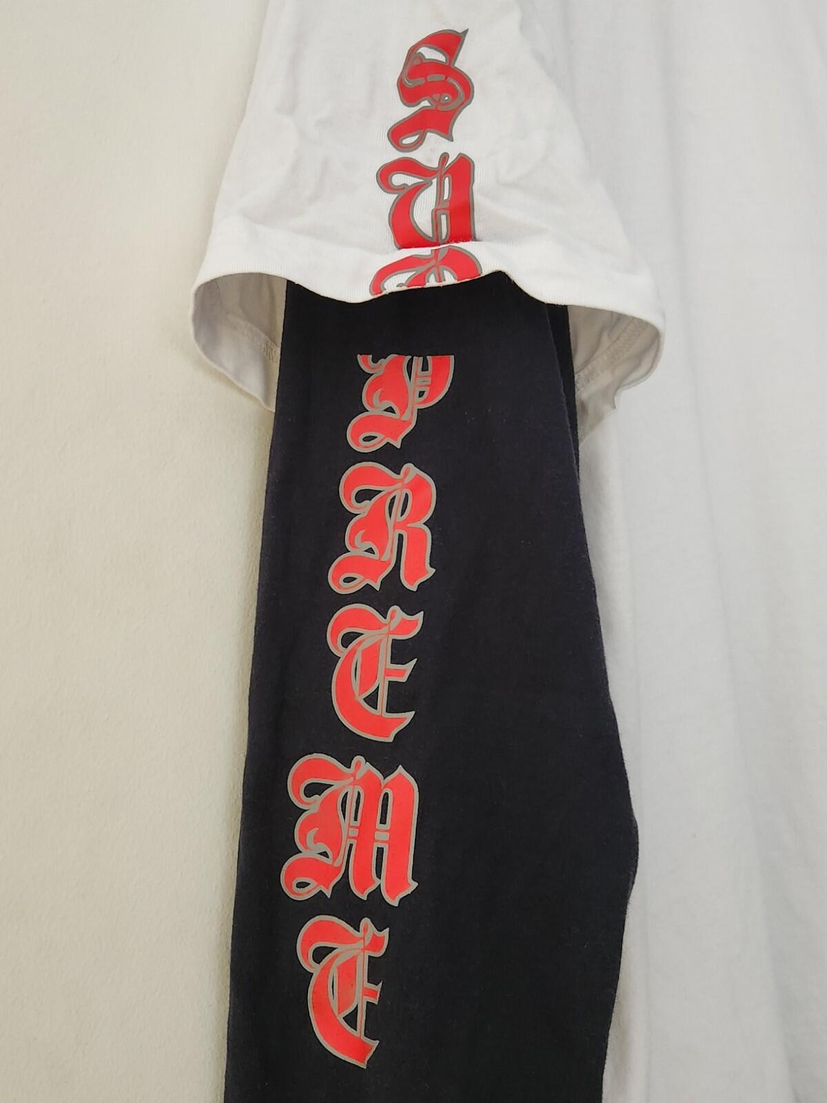 FW22 Supreme Layered Hooded L/S Top Hoodie White Size L