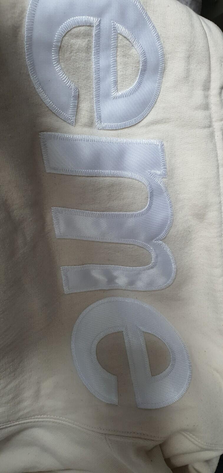 FW21 Supreme Contrast hooded sweatshirt natural Size M medium hoodie