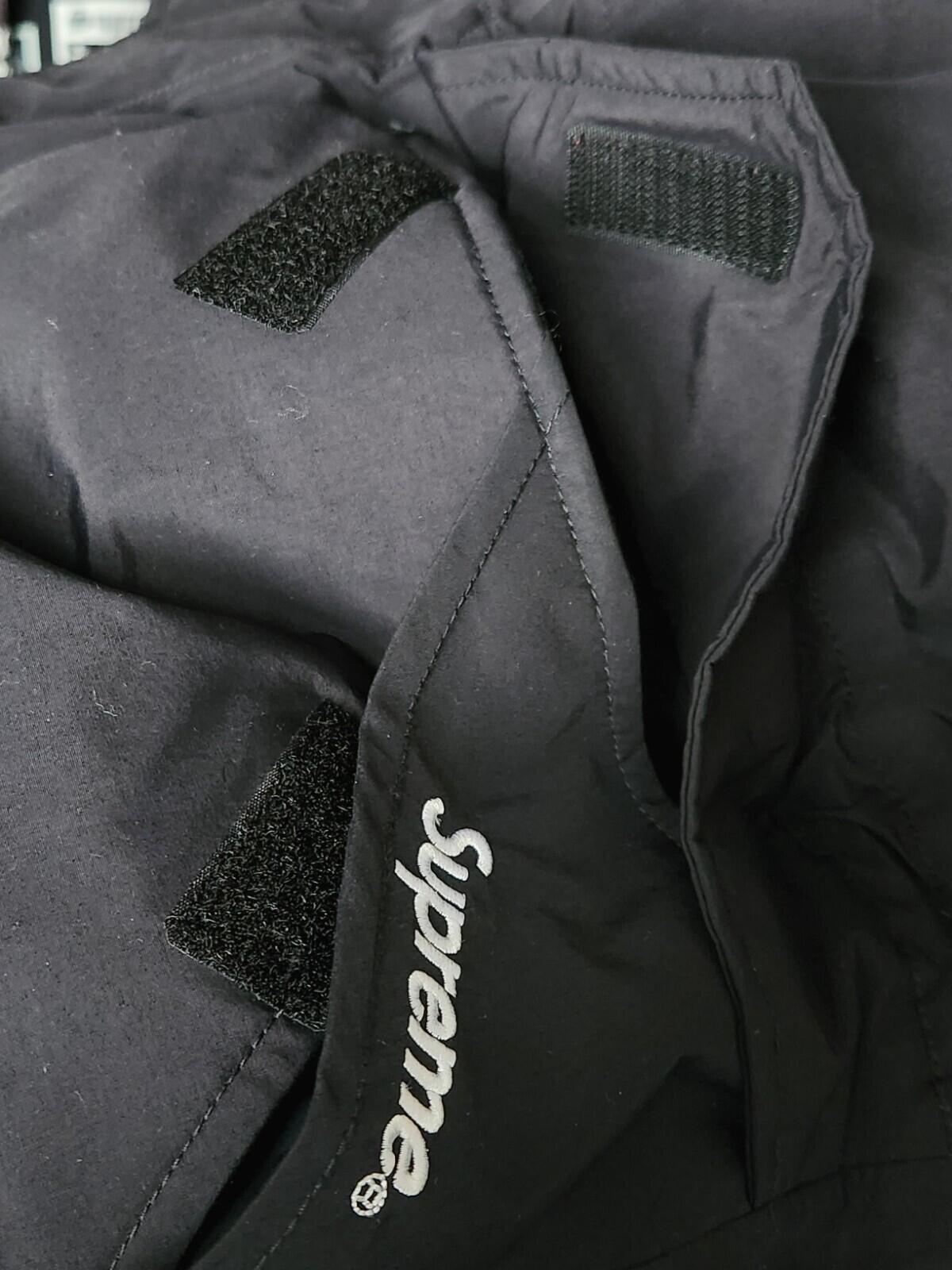 FW15 Supreme Uptown Down Parka Jacket Black Size S Waterproof Kanye West