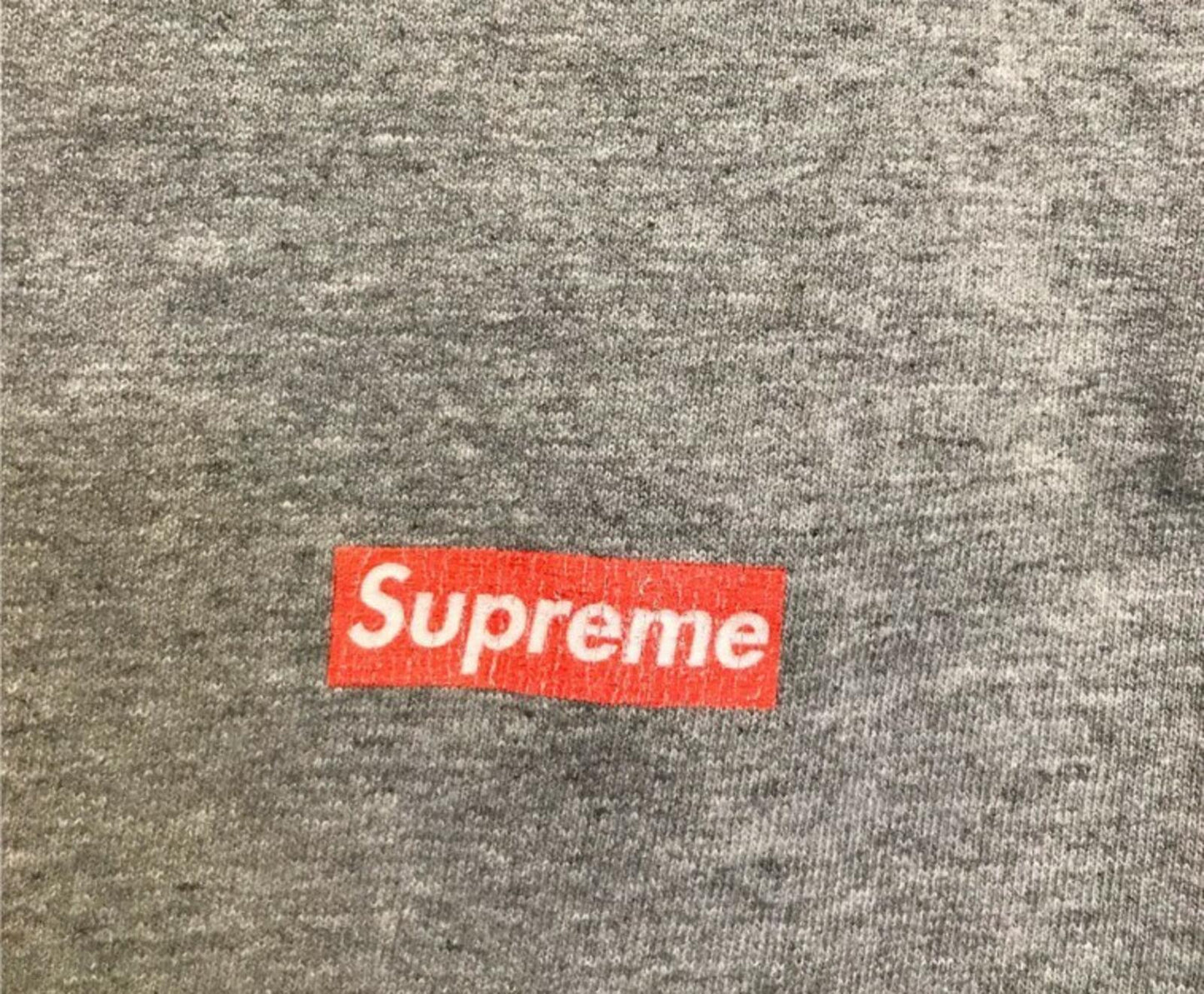 FW07 Supreme Robin Live To Ride, Ride To Live Tee Heather Grey Size M