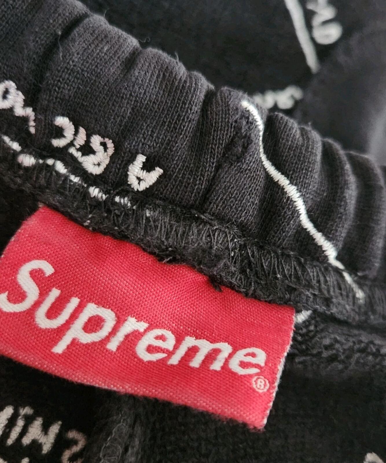 SS20 Supreme Gonz Embroidered Map sweatshort S Small Black shorts Mark Gonzales