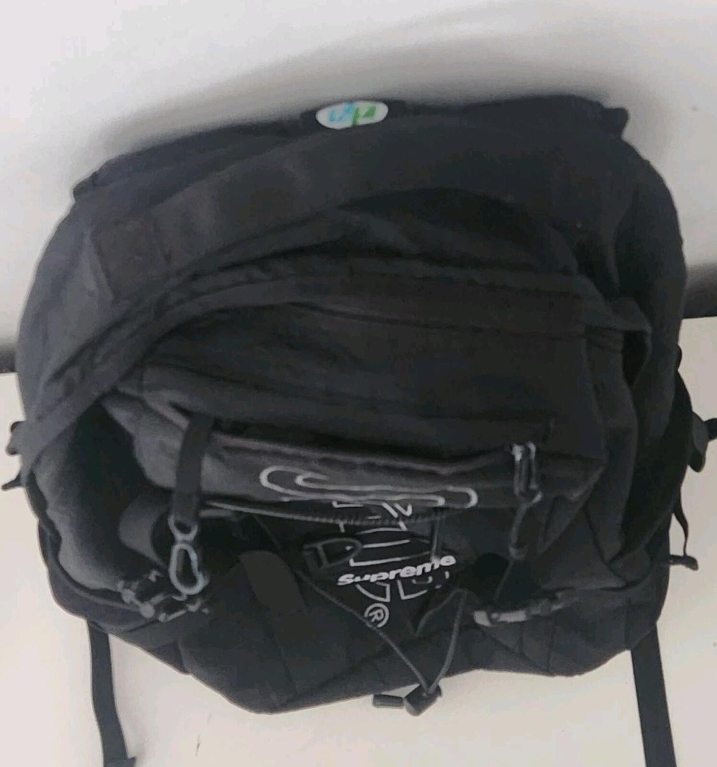FW18 Supreme Backpack Bag Black Water Resistant