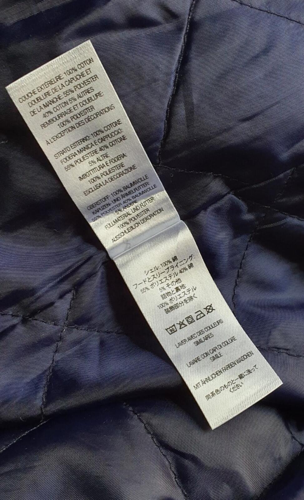FW22 Supreme Fleece Hooded Denim Shirt Blue Size S