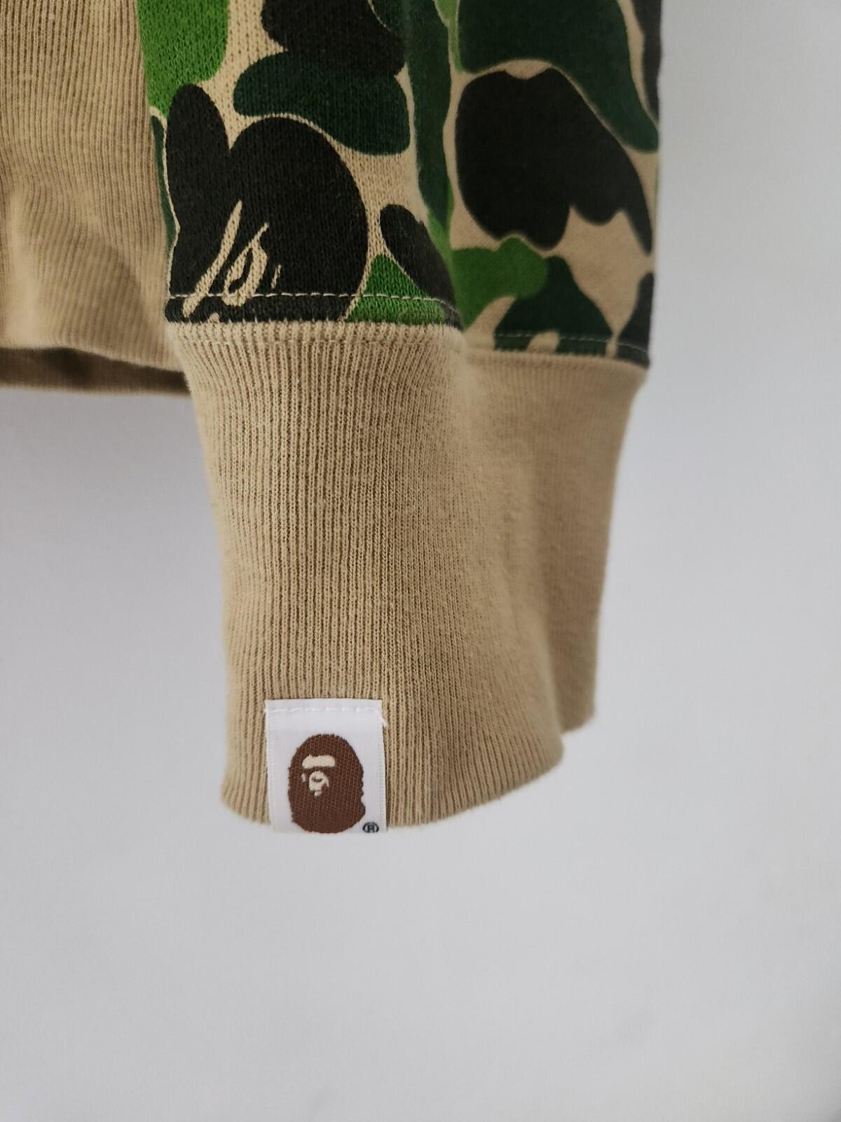 A Bathing Ape Men ABC Camo 2nd Ape Wide Pullover Hoodie Size M BAPE