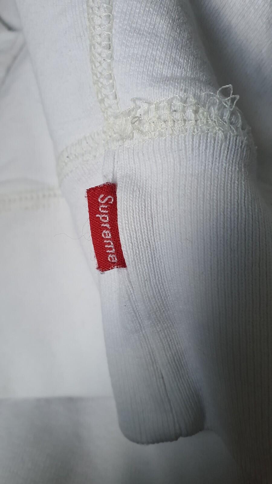 FW16 Supreme x Slayer Hooded Sweatshirt White Size L