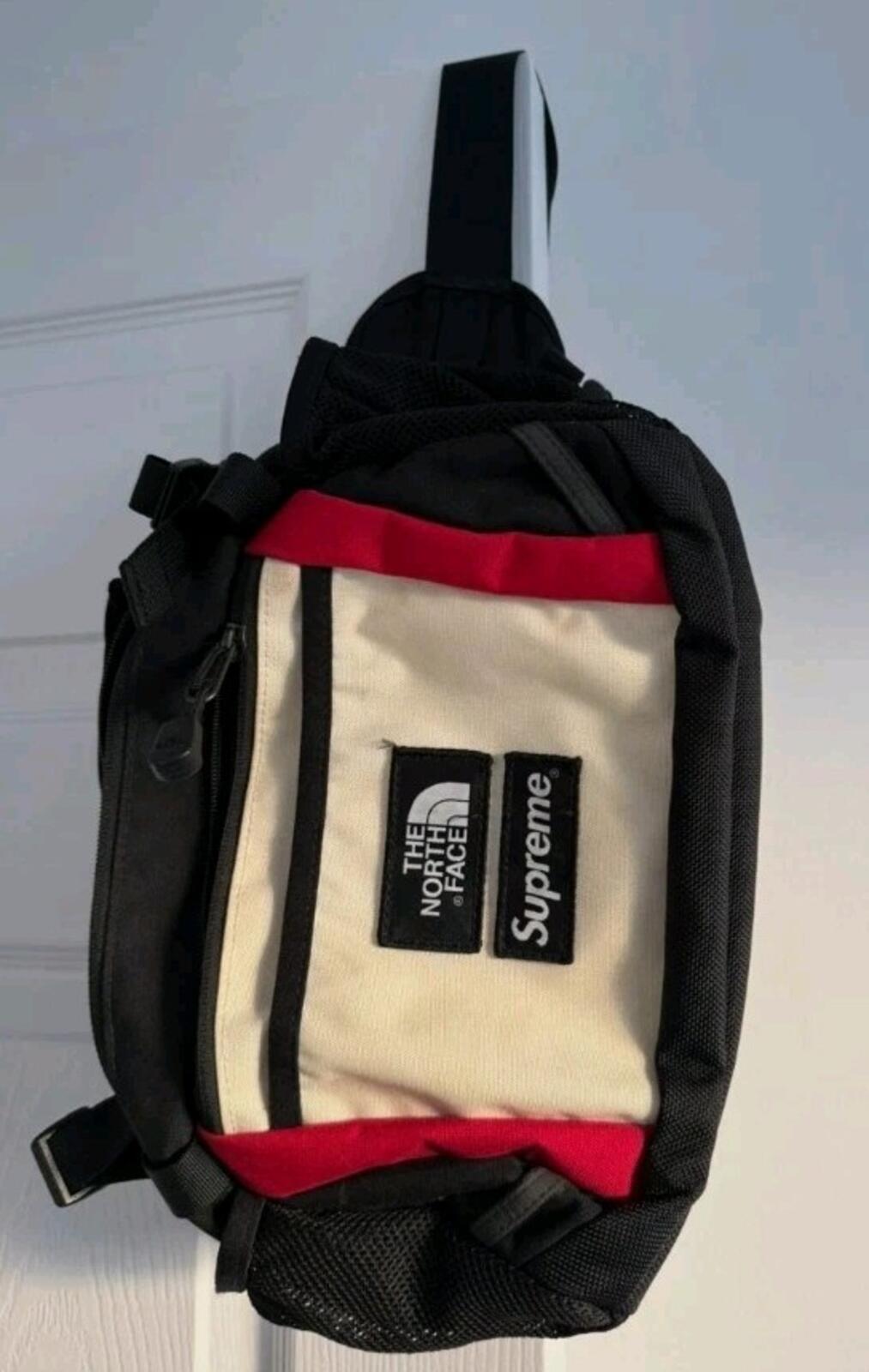 FW18 Supreme x The North Face Expedition Waist Bag White