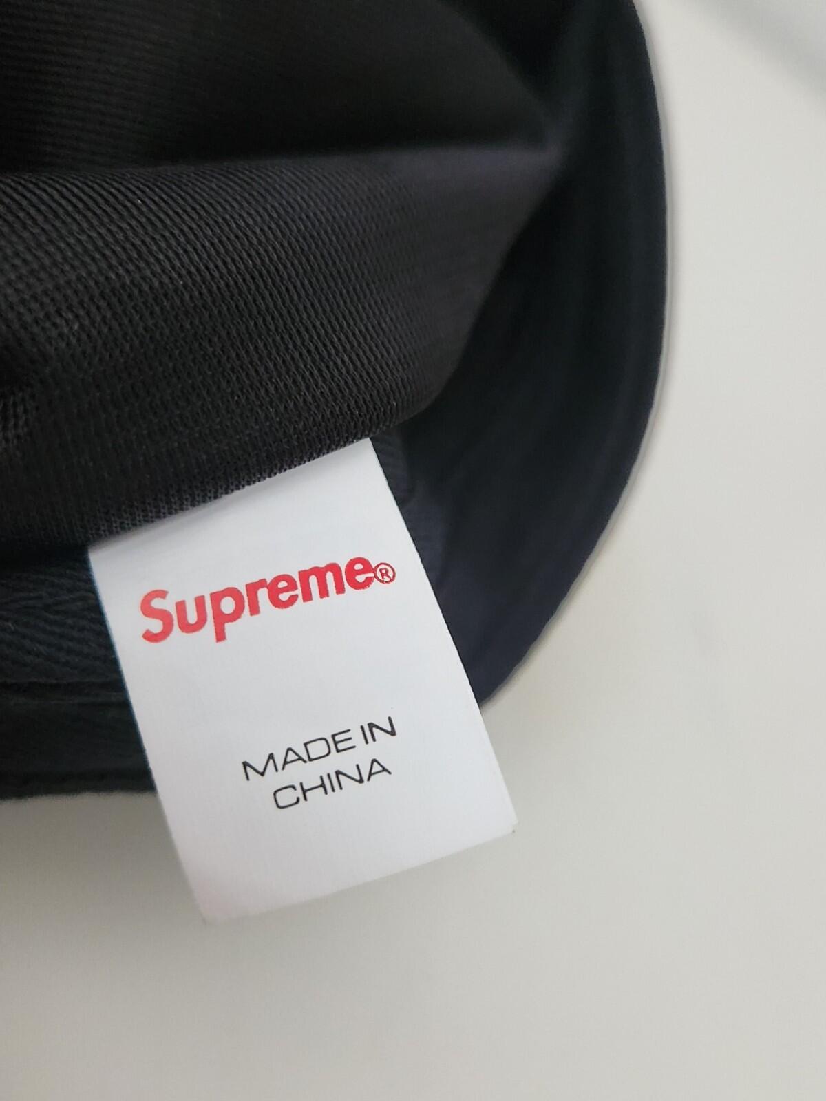 SS23 Supreme GORE-TEX Paclite Long Bill Camp Cap Waterproof Black Hat
