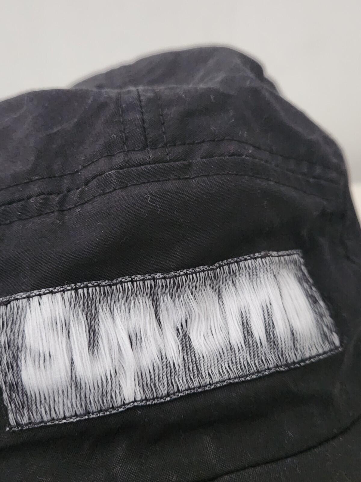 SS21 Supreme Reversed Label Camp Cap Black