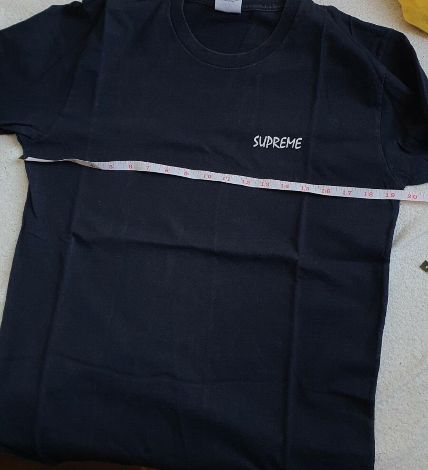 FW14 Supreme Stalion navy Long sleeve L/S Tee size medium M