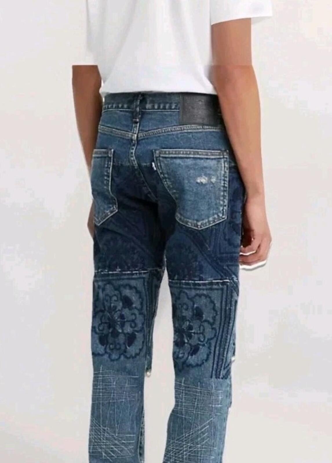 LEVIS Made & Crafted 511 Jeans Slim Cortado Dark Wash Size W34 L32
