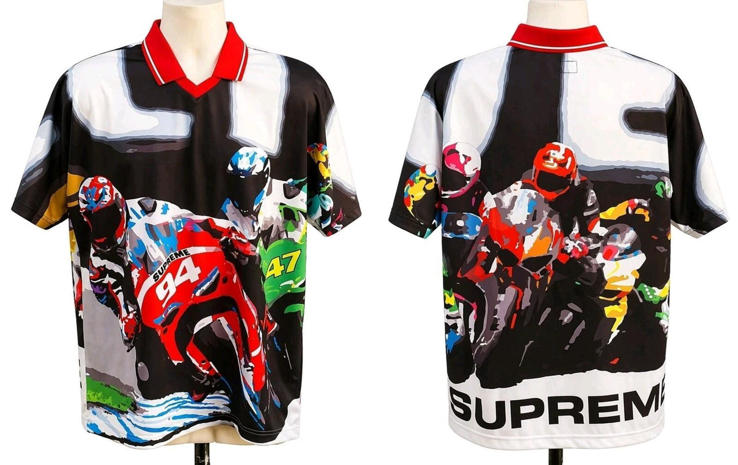 SS20 Supreme Racing Soccer Jersey Multicolour Size M