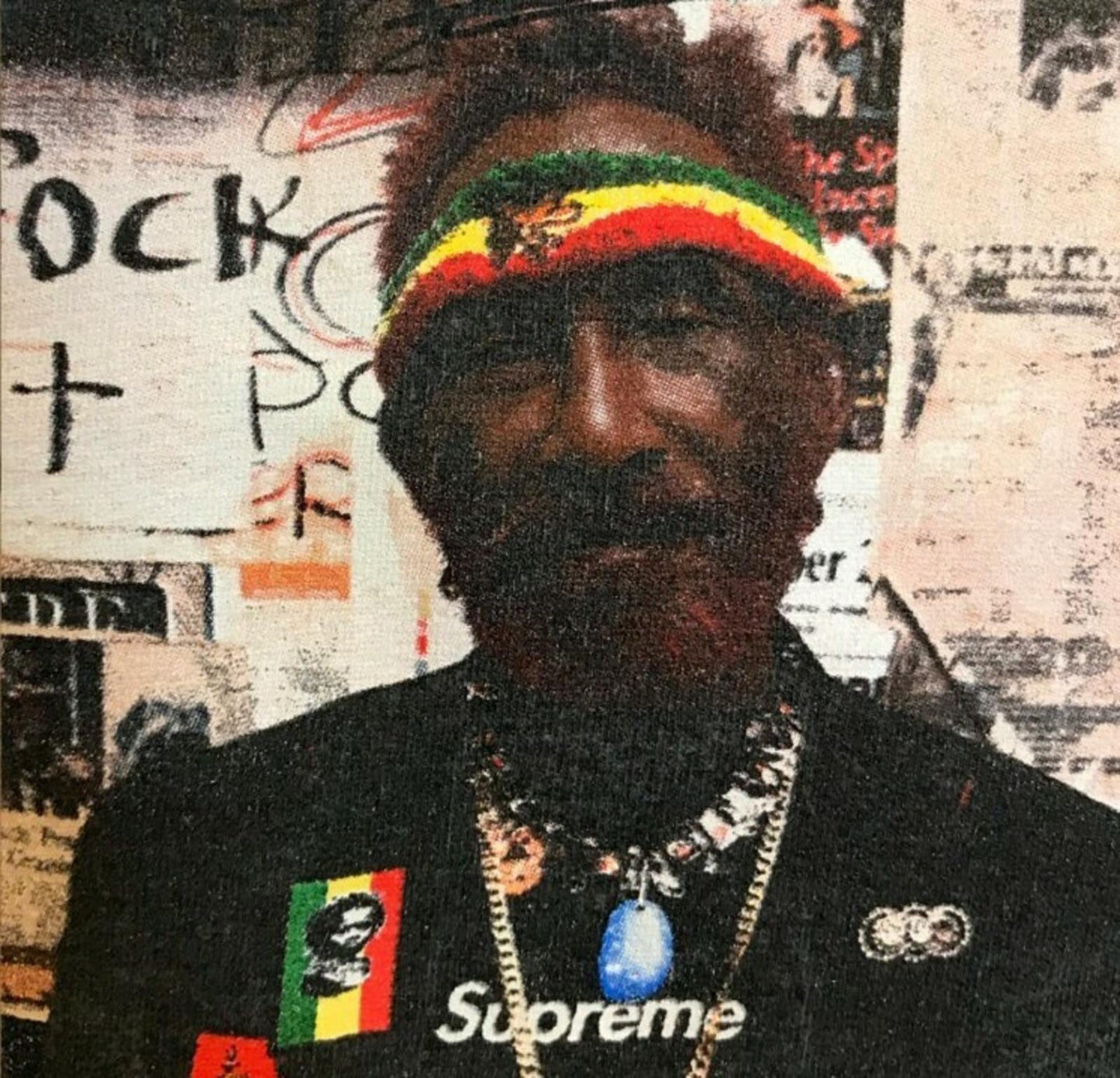 SS10 Supreme Lee Scratch Perry Photo Tee White M