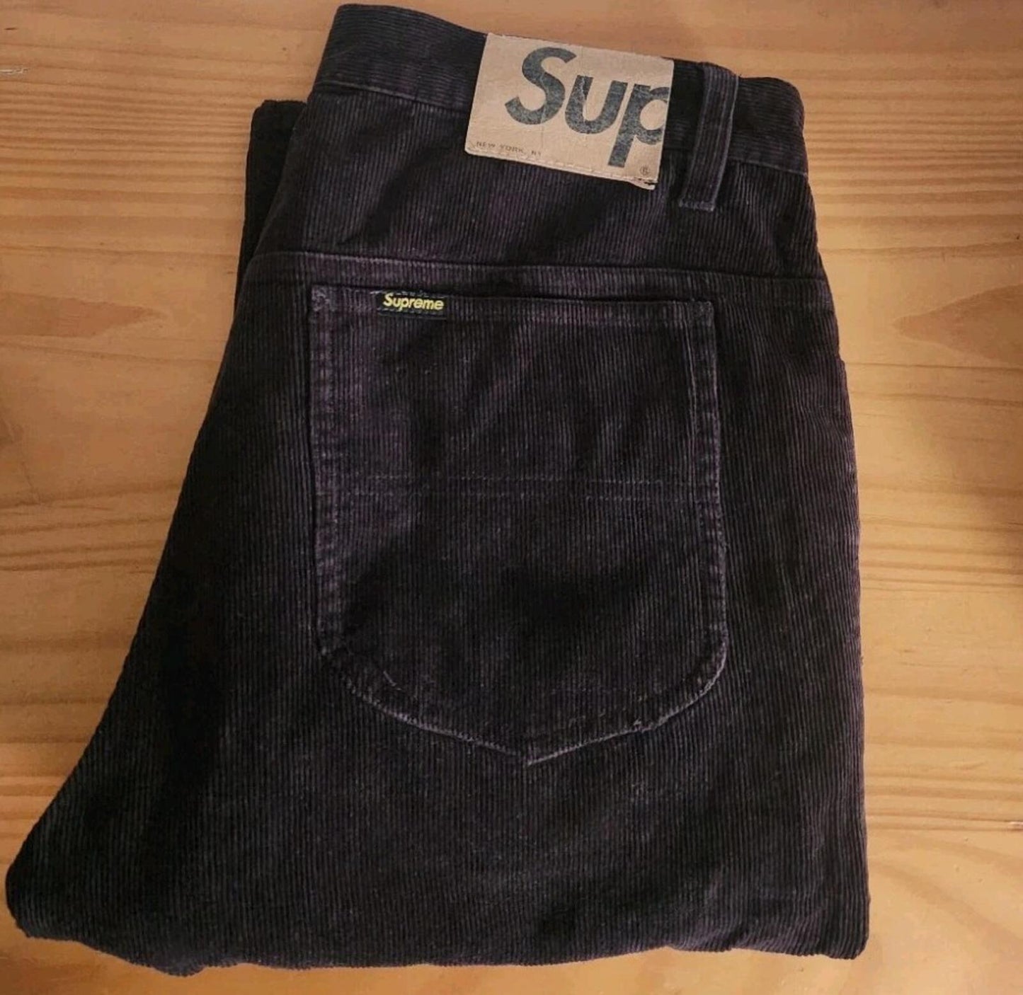 FW11 Supreme 5 Pocket Corduroy Pant Brown Size 30 W30 L30