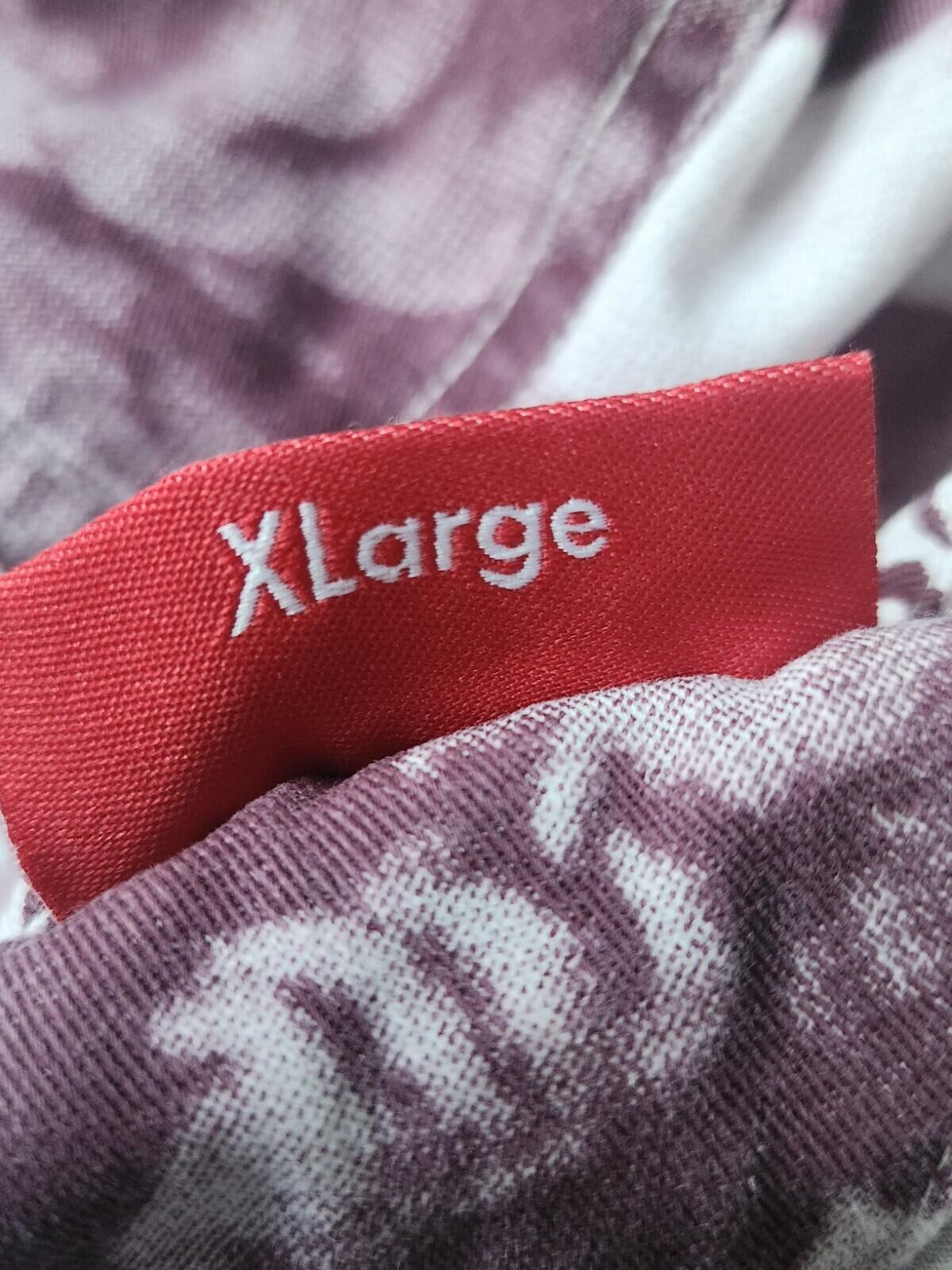 HW17 Supreme Michelangelo Hose Burgund Größe XL