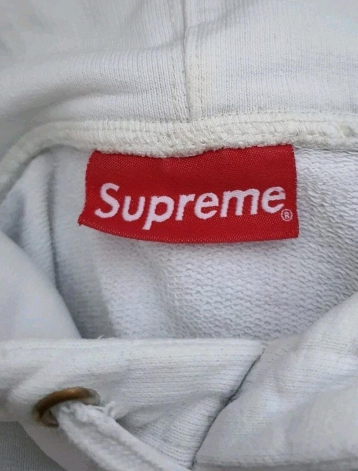 FW14 Supreme H.R Giger Hooded Sweatshirt White Size M