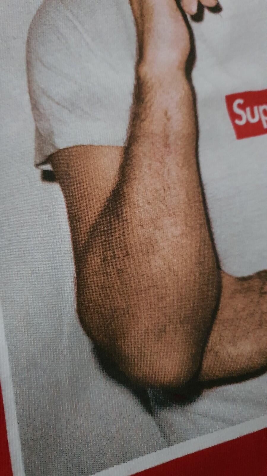 SS16 Supreme x Morrissey Photo Tee red T-shirt size M medium