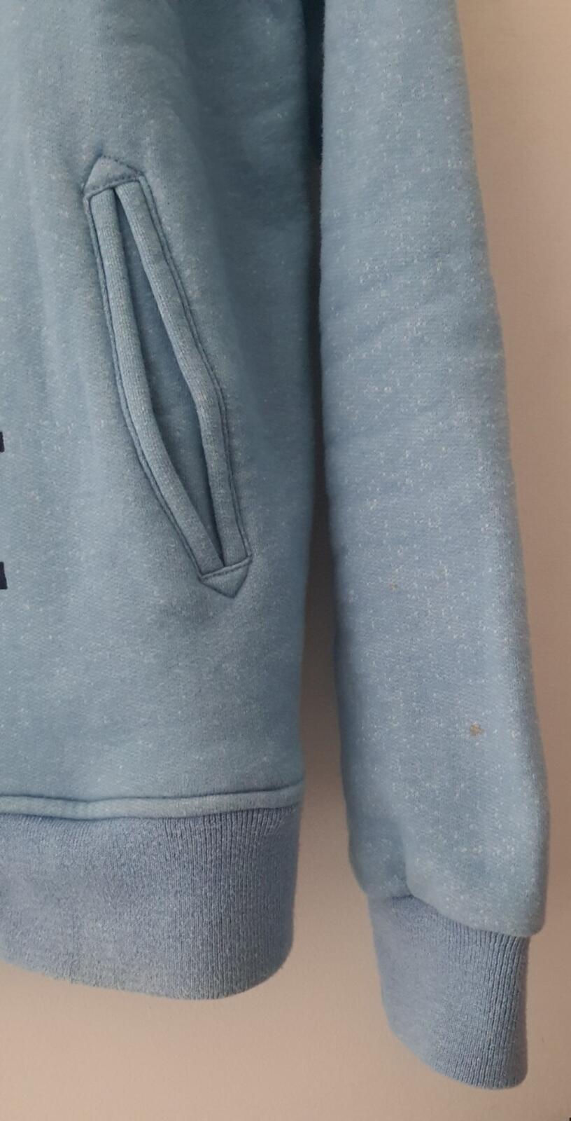 FW10 Supreme Varsity Sweat Jacket Blue Size L