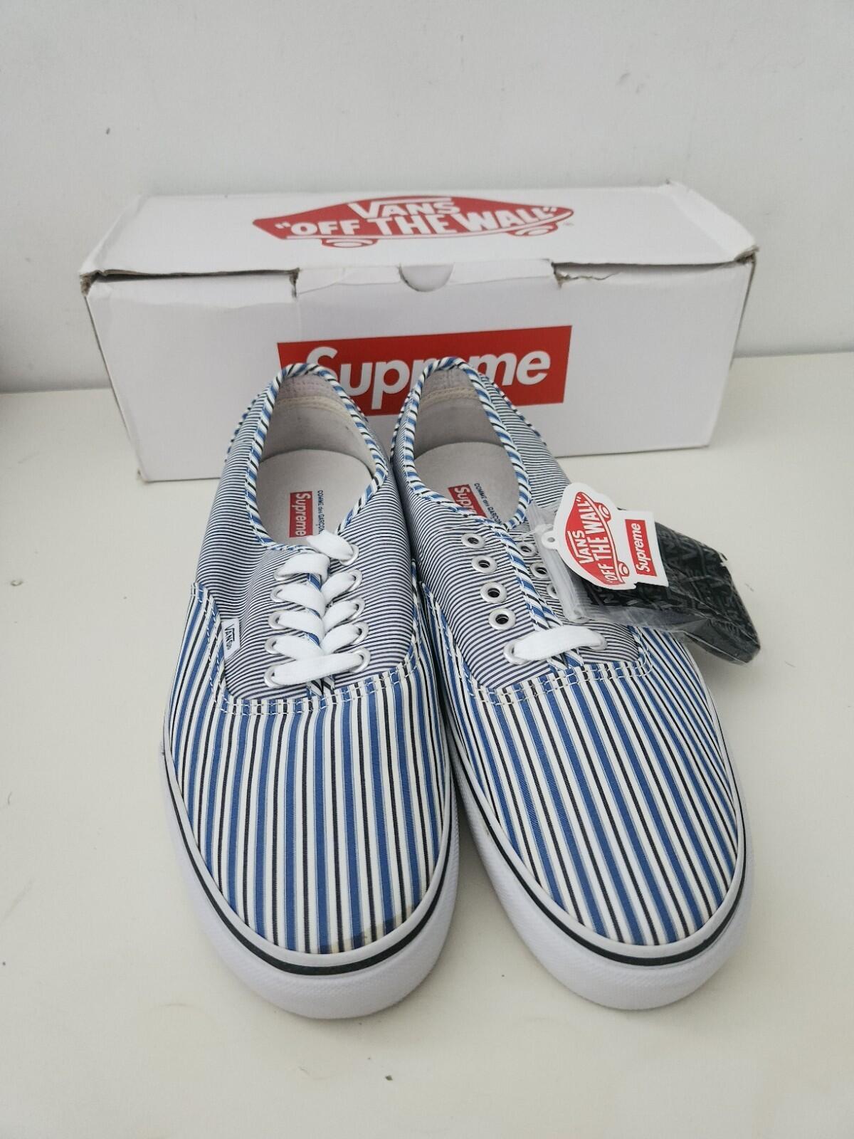 SS12 Supreme x Vans Comme Des Garcons Authentic Pro US 9.5 UK 8.5 EU 42.5 CDG