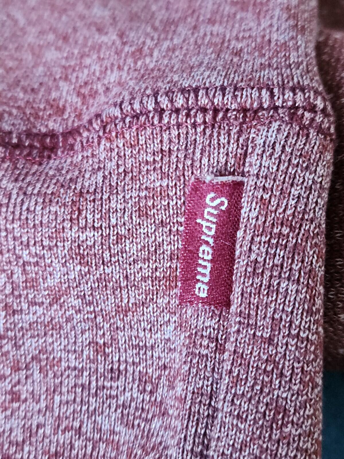 FW11 Supreme Imperial Pullover medium hoodie Burgundy Hooded Sweatshirt Hoodie