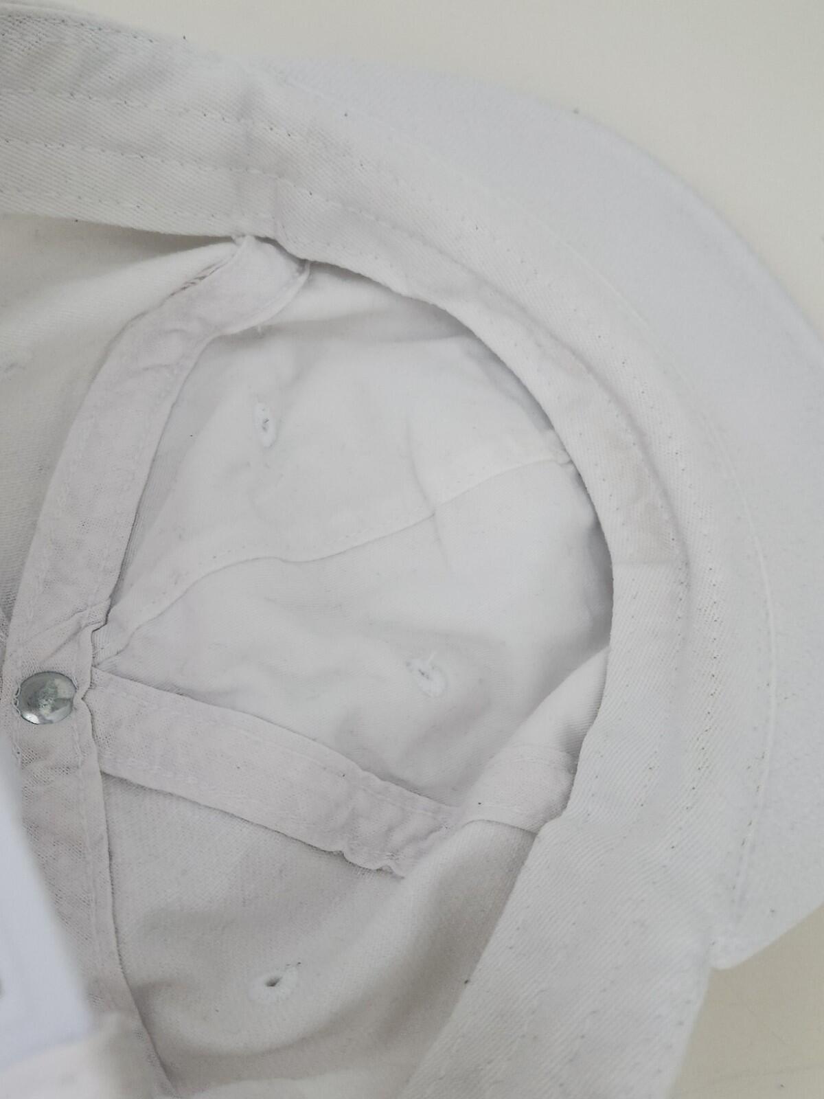 SS19 Supreme Love Each Other 6-Panel White Hat Cap Made In U.S.A