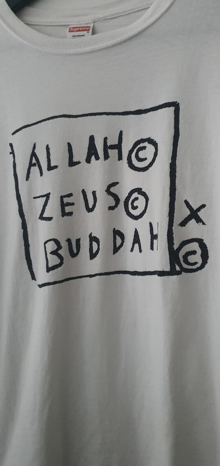FW13 Supreme Jean Michel Basquiat white L/S tee T-shirt Vintage 2013 Size XL