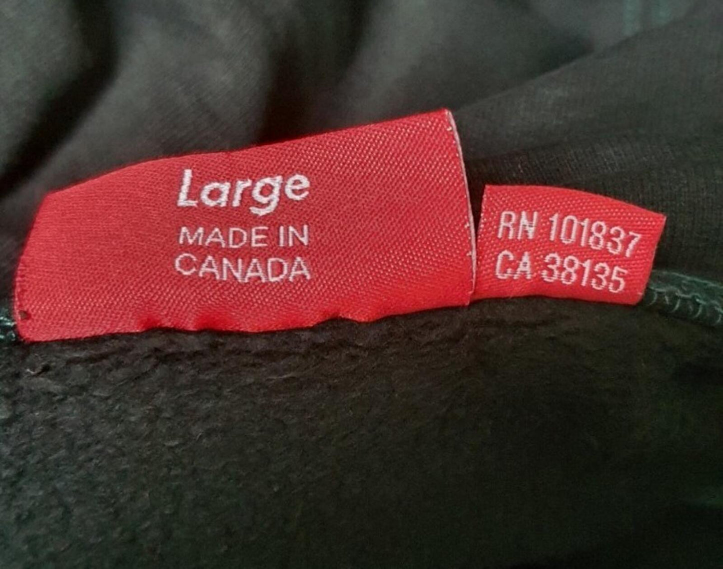 FW19 Supreme Text Stripe Zip Up hooded sweatshirt L Large DYED Hoodie