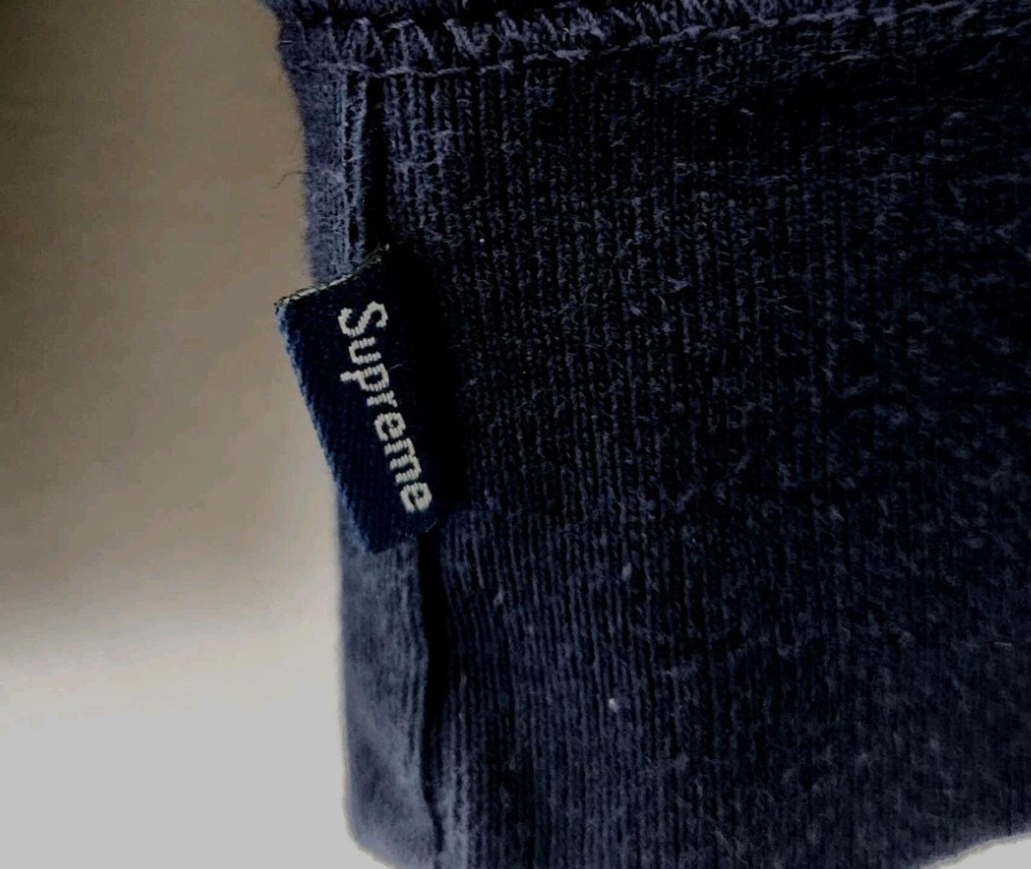SS19 Supreme Apple Hooded Sweatshirt Navy Hoodie Size L Large