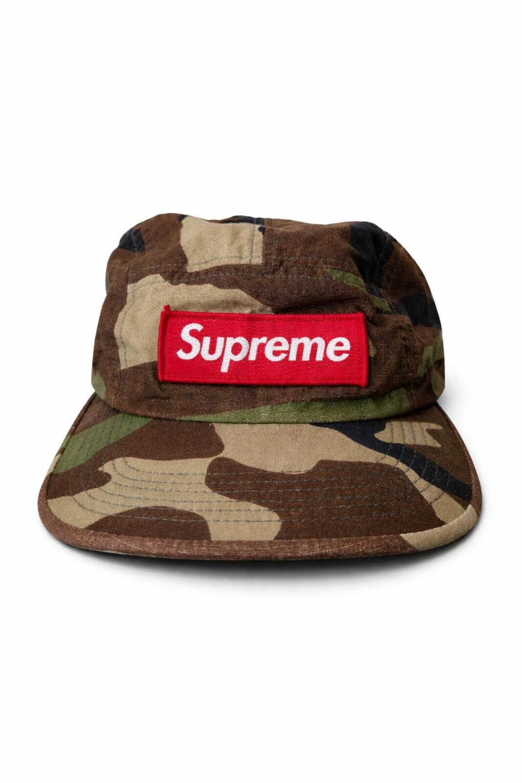 SS15 Supreme Ripstop Camp Cap Camo