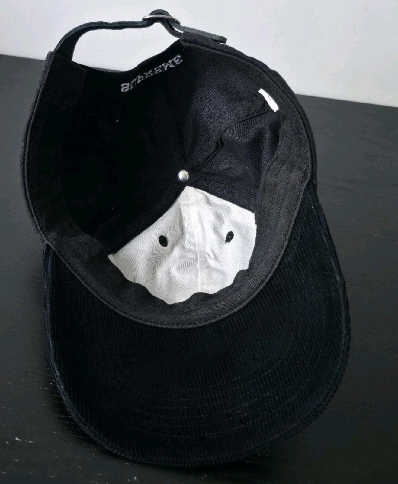 SS24 Supreme 2-Tone S Logo 6-panel Cap Black