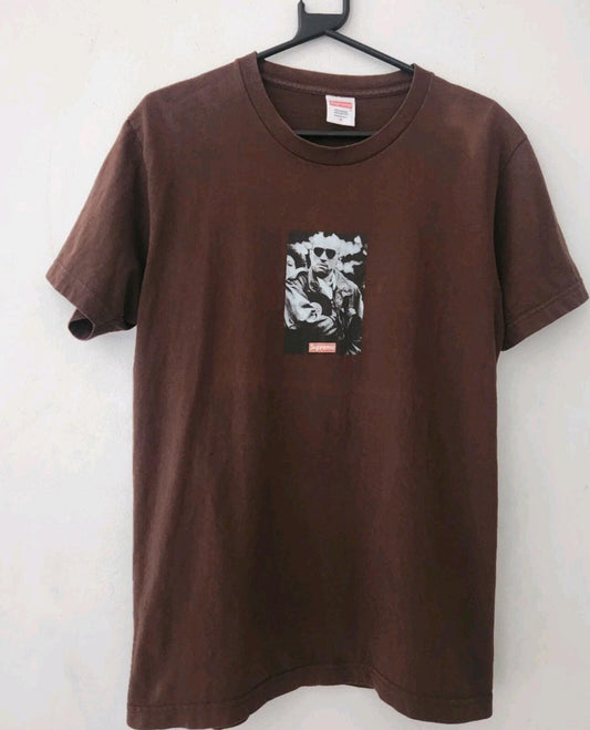 SS14 Supreme Taxi Driver Tee S camiseta pequeña marrón Robert De Niro Vintage 2014