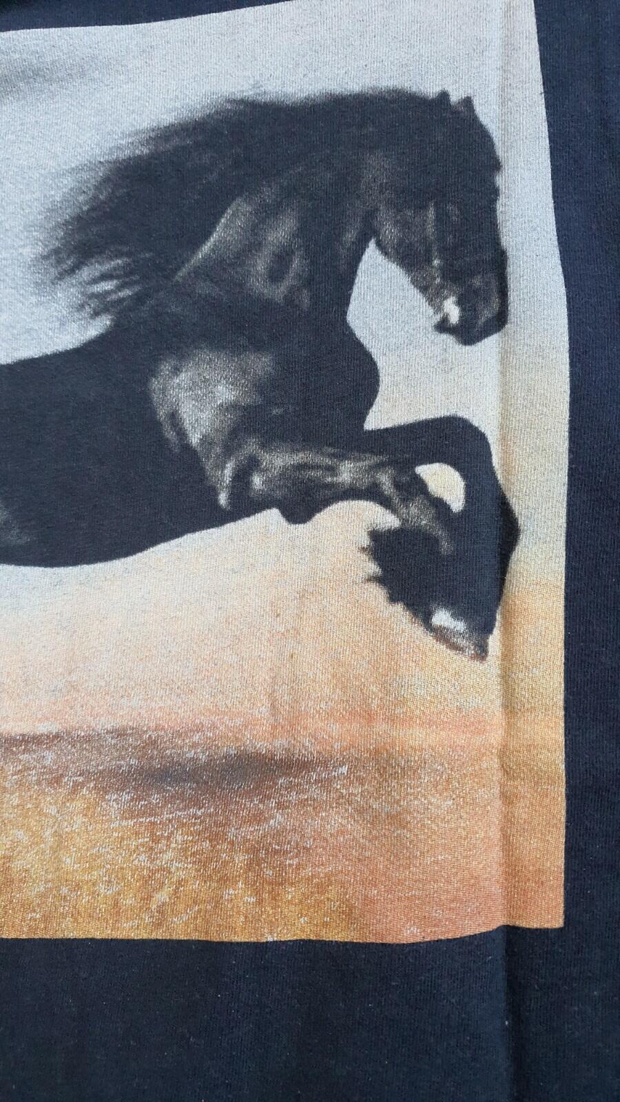 FW14 Supreme Stalion navy Long sleeve L/S Tee size medium M