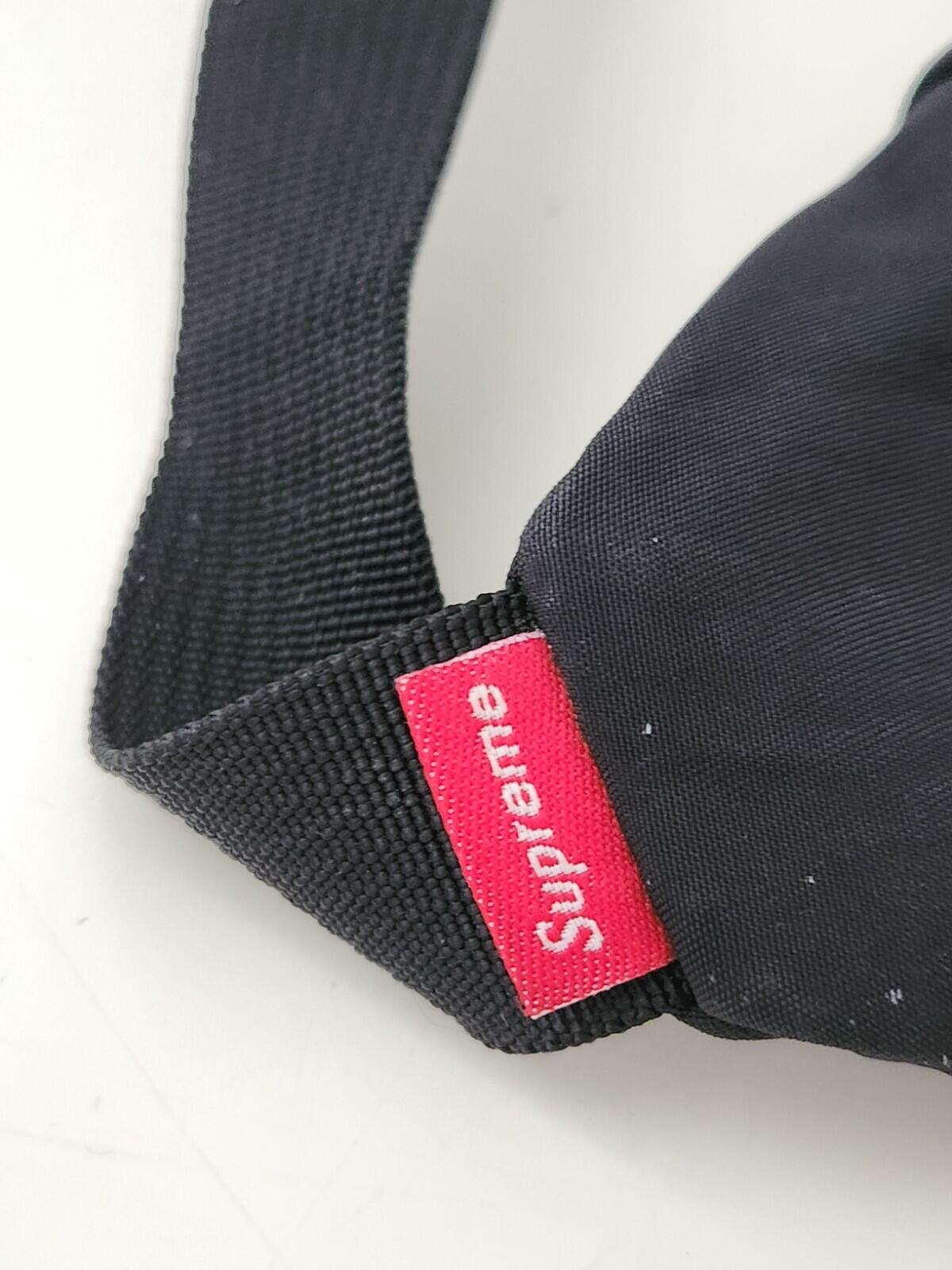 FW20 Supreme Sling Bag Black Backpack Waist Shoulder Bag Water Resistant 4L