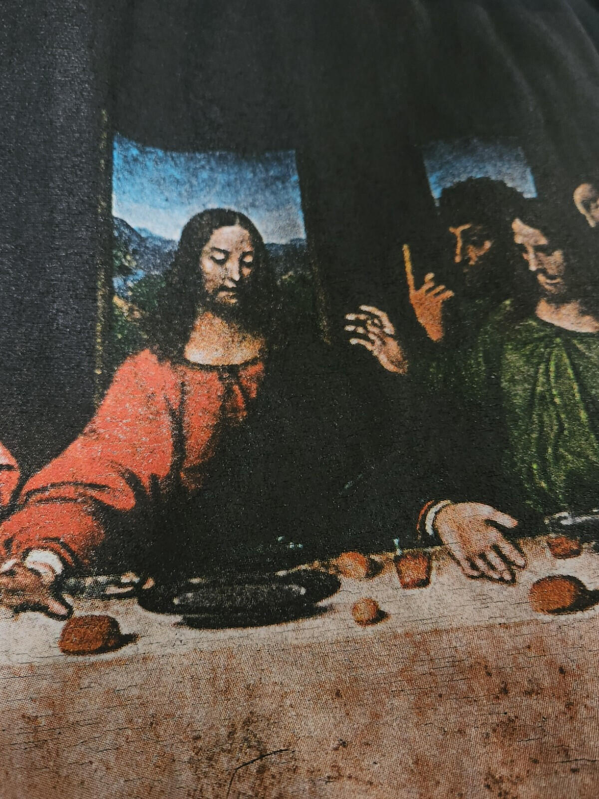 FW12 Supreme Last Supper hooded sweatshirt Black hoodie M Medium 2012 Vintage