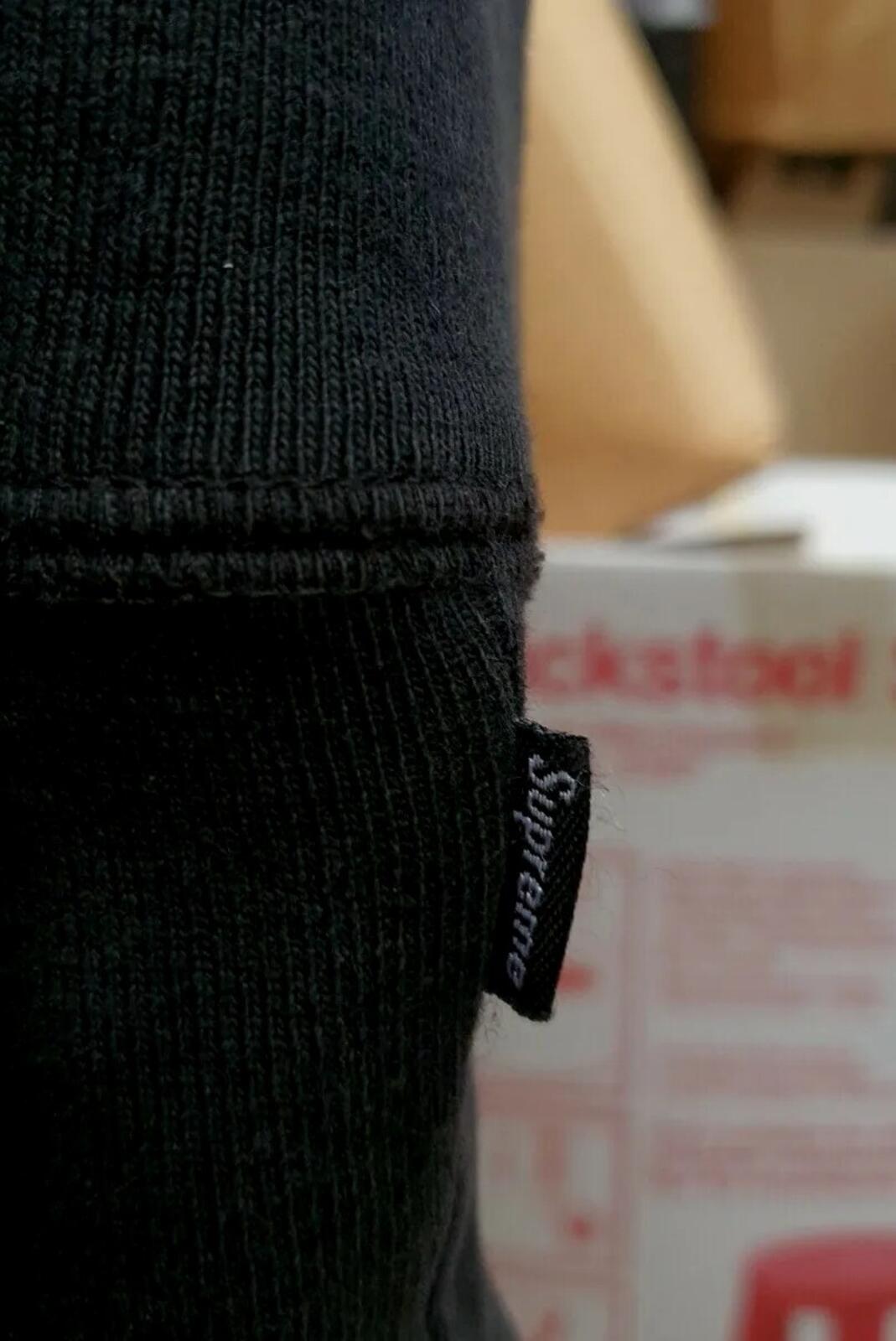 FW13 Supreme Ganesh Hanu Kapuzenpullover Schwarz Größe M