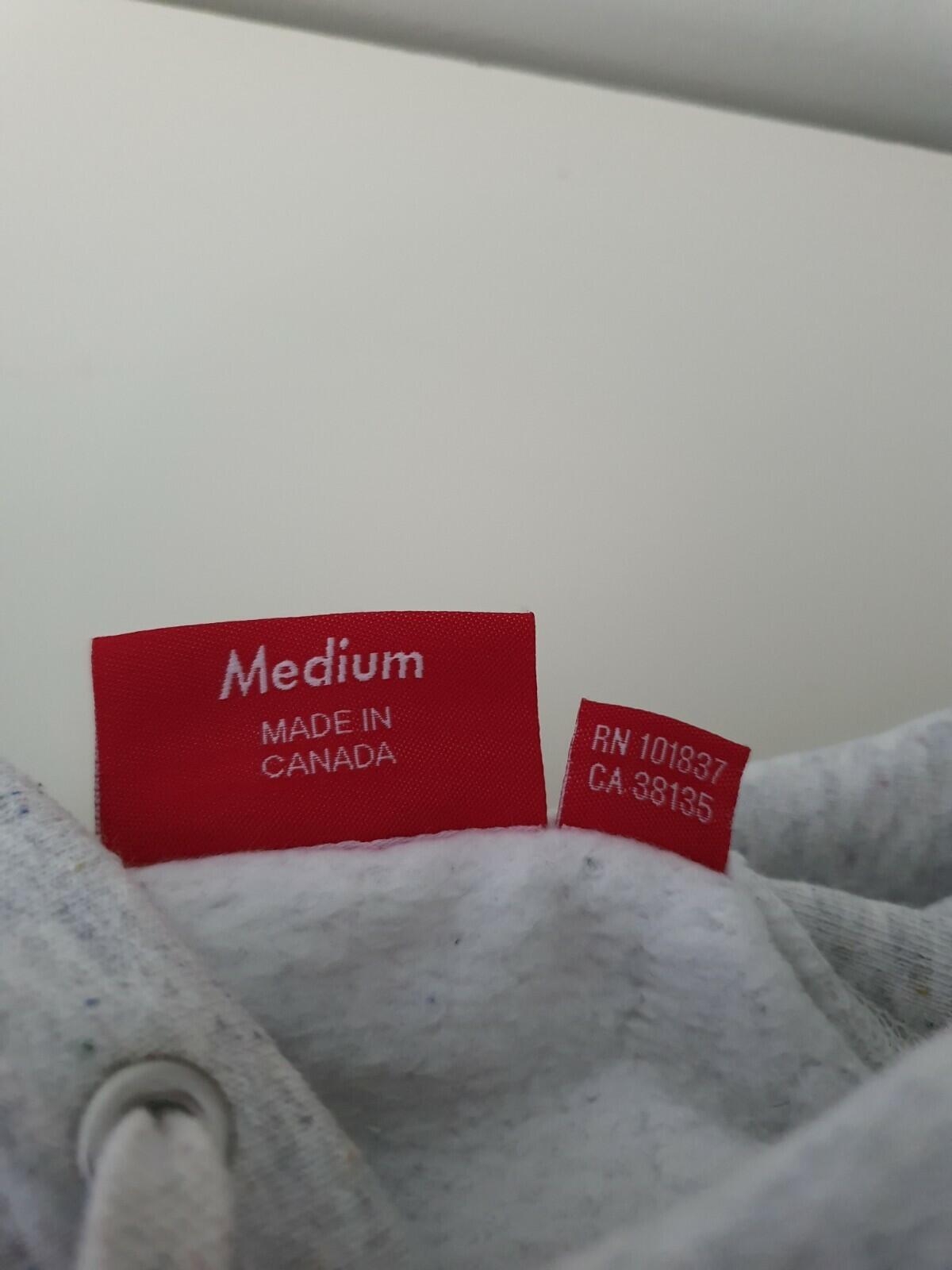 Sudadera con capucha Supreme Drop Shadow FW20 Gris Brezo Talla M