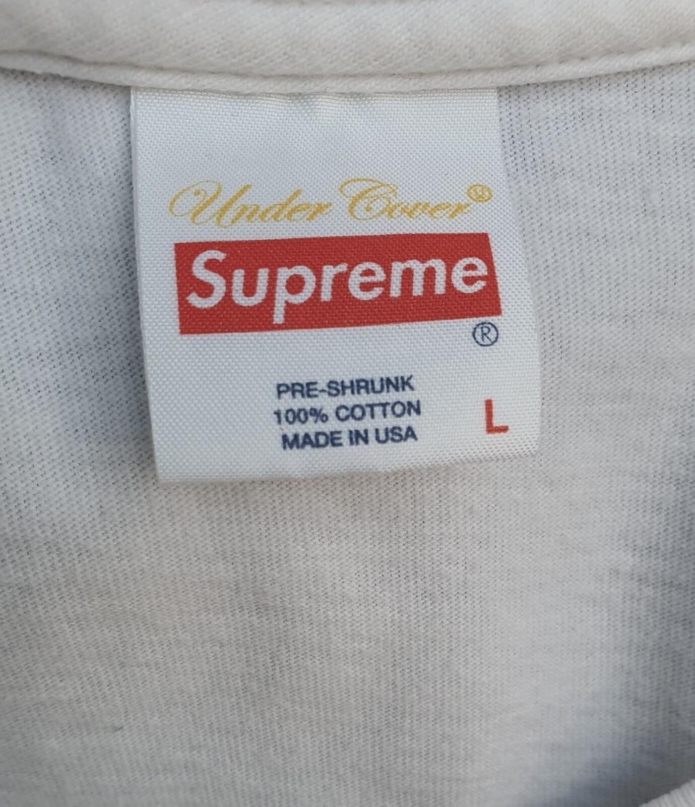 SS15 Supreme x Undercover Synhead White Tee L large T-shirt Jun Takashi Rare