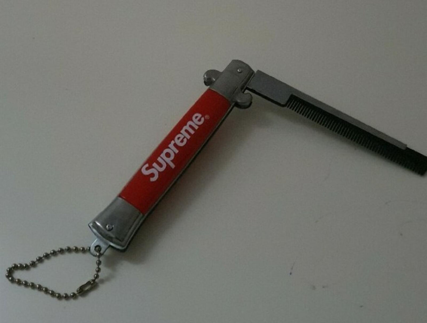 FW10 Supreme Folding Pocket Comb Rojo