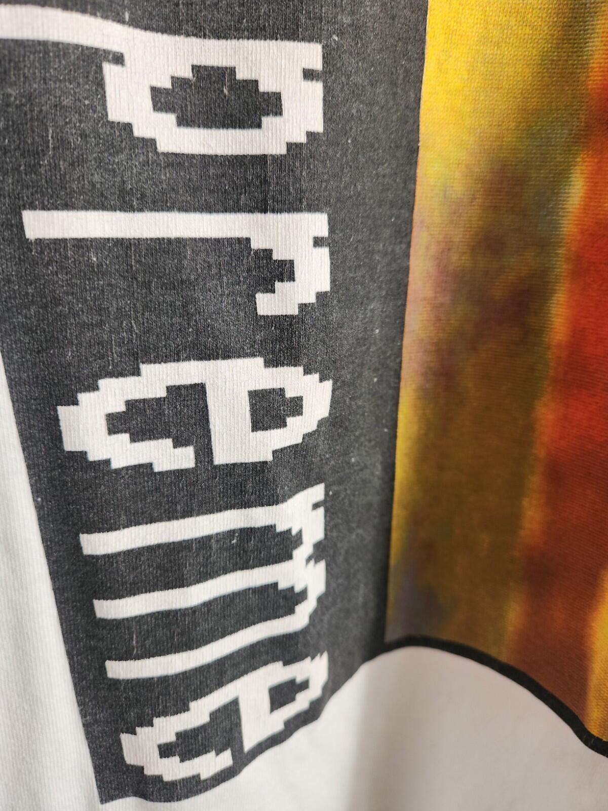 SS14 Supreme Industrial Tee Size L White Vintage T-shirt 014