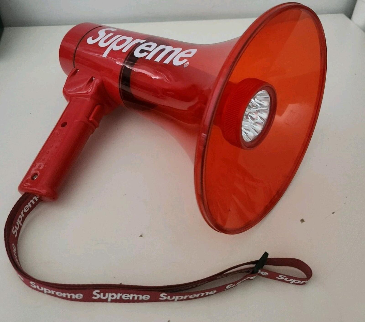 HW21 Supreme x Pyle Wasserdichter Megaphon LED-Zubehör Lautsprecher Bullhorn Schallverstärker