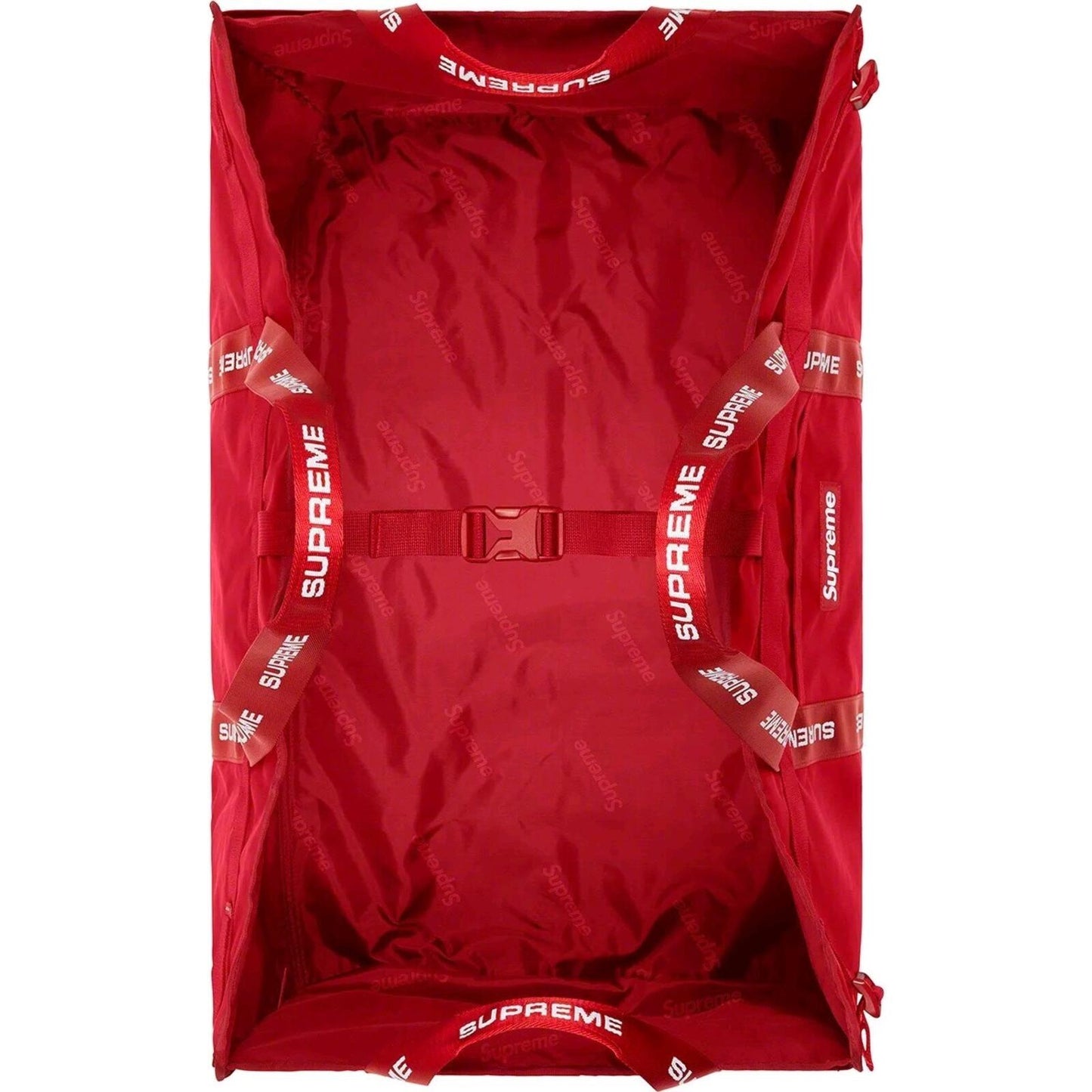 FW22 Supreme Large Haul Tote Red Shopping Bag Duffle New Water Resistant