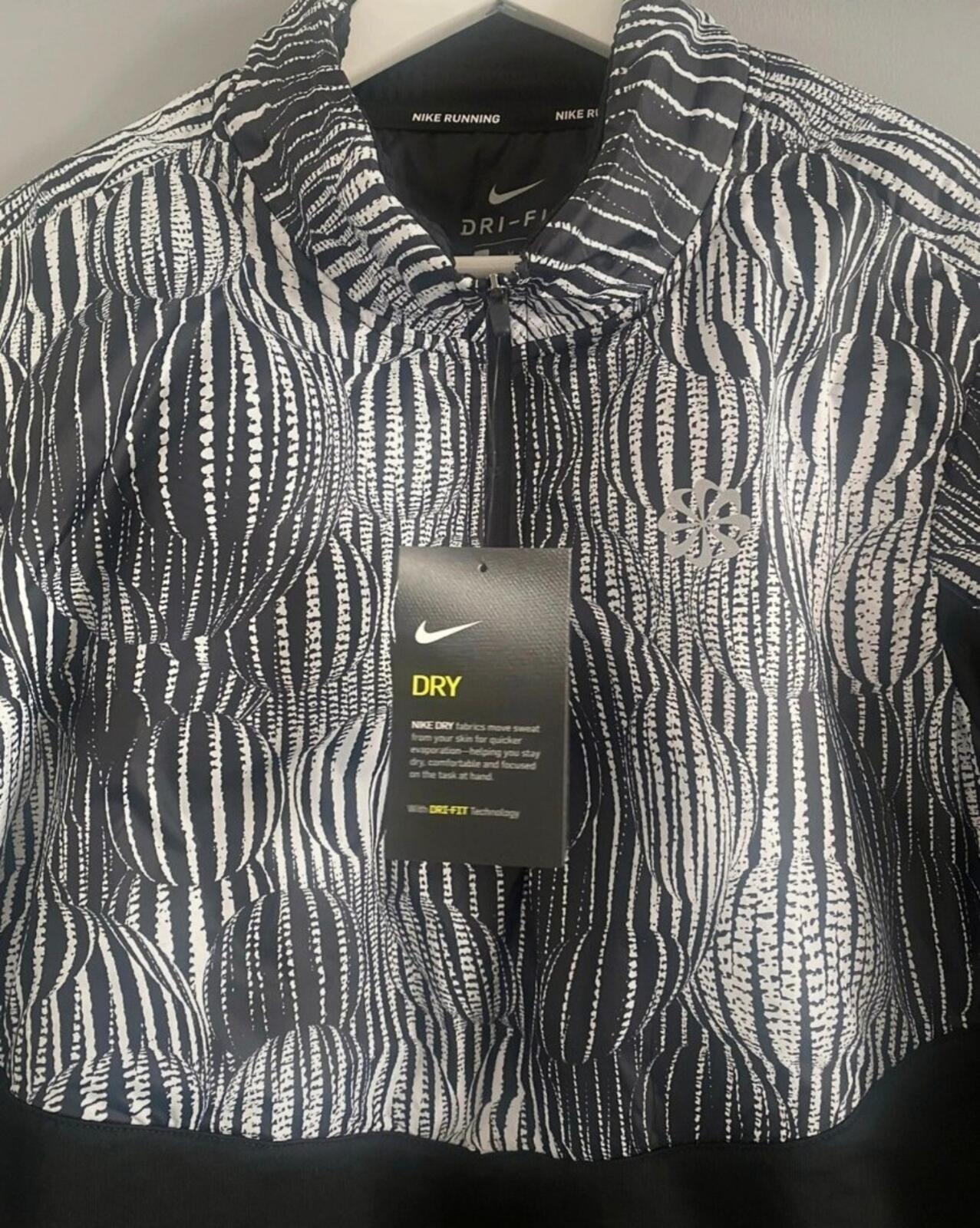 NIKE Dry Fit Thermore Running Half Zip Jacket + Pants Full Set Size M