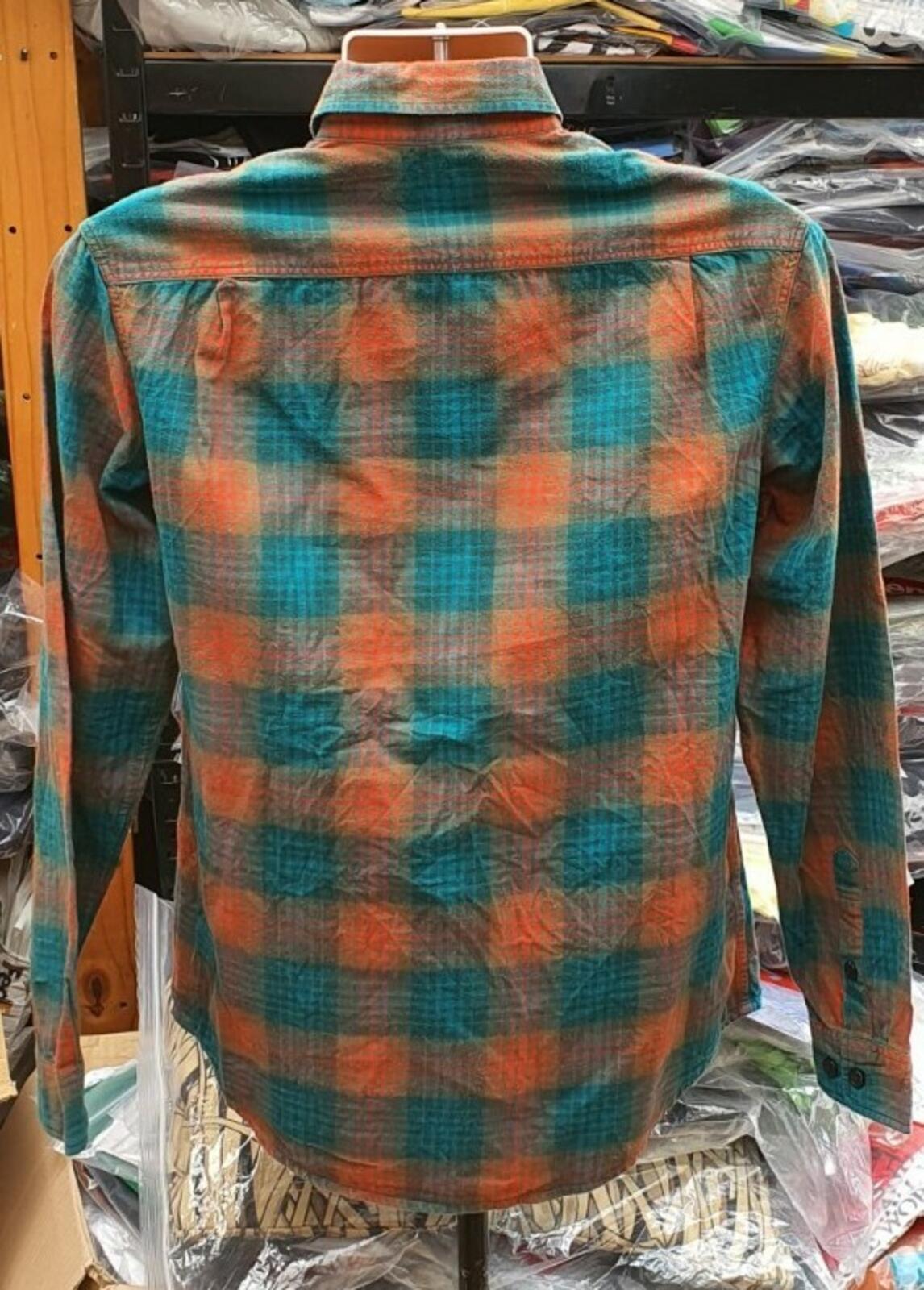 FW11 Supreme Ombre Plaid Shirt Size S