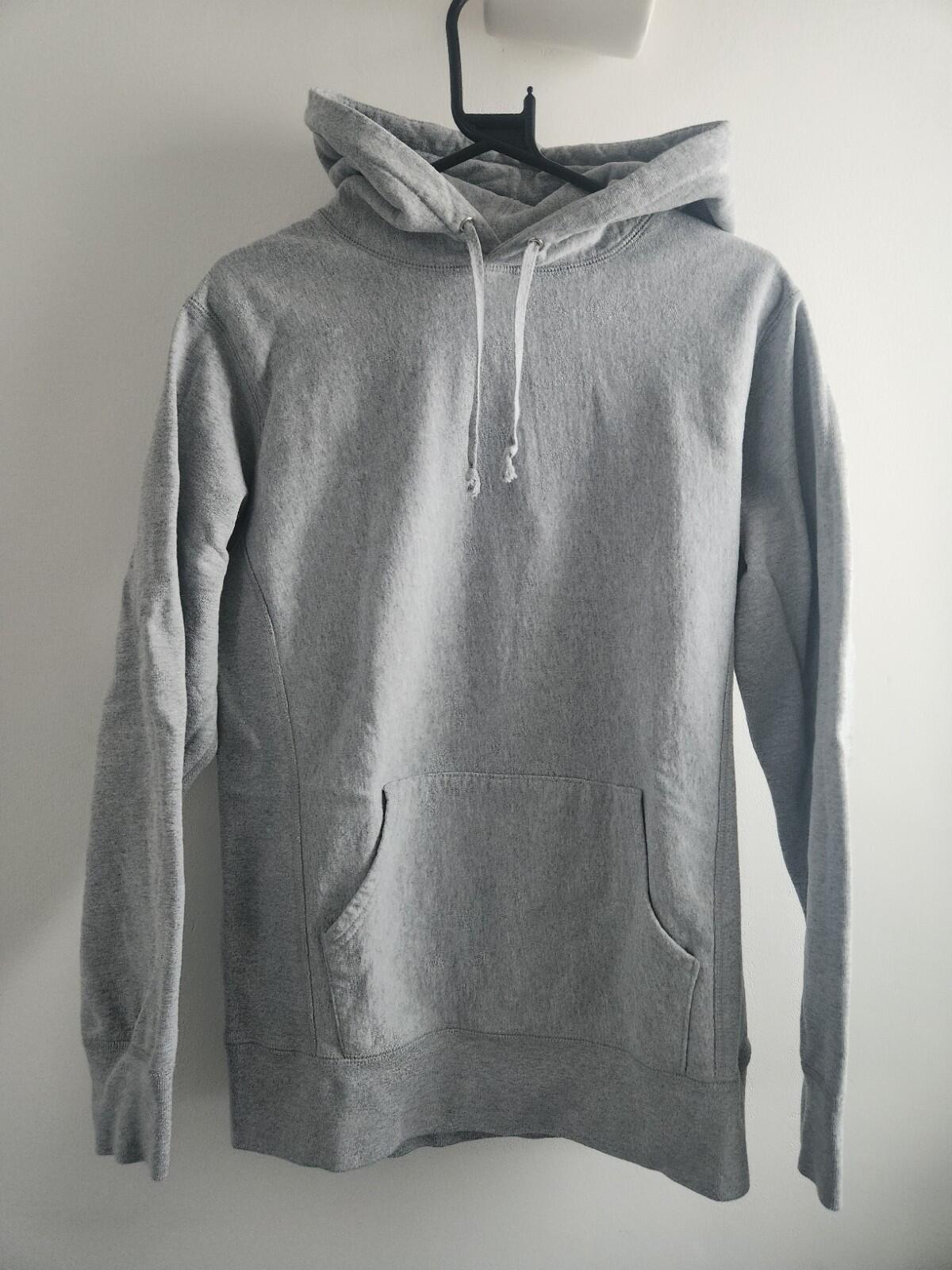 SS17 Supreme Digi hooded sweatshirt Size M medium heather grey hoodie pullover