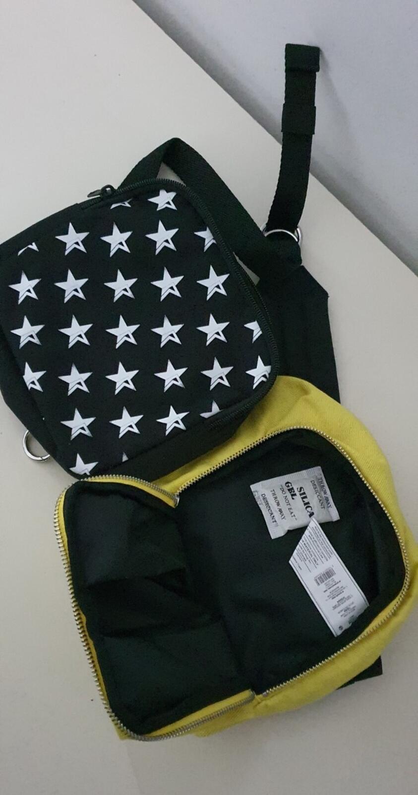 Eastpak x Raf Simons Utility Gürteltasche UVP £135 2 Beutel weißer Stern Schulter