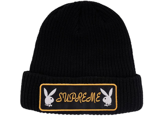 Gorro FW16 Supreme x Playboy Patch Negro