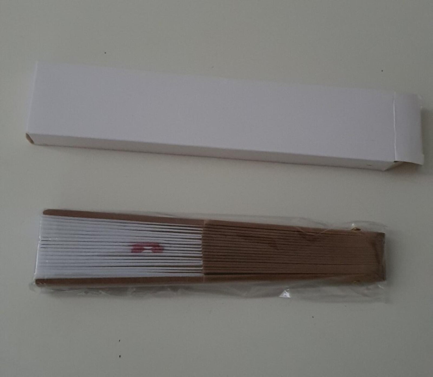 SS15 Supreme x Sasquatchfabrix folding fan white New Accessory