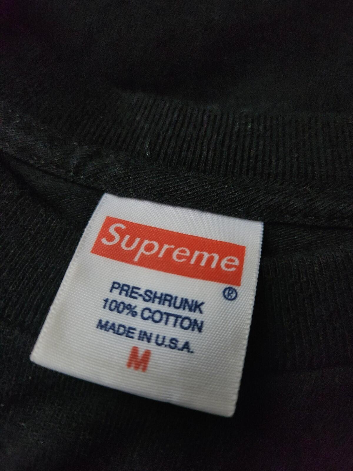 SS13 Supreme GT Tee size M medium black T-shirt 2013 Vintage red Ferrari Car