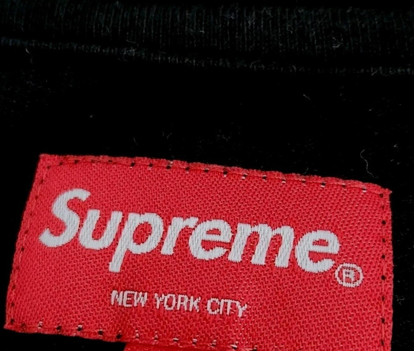 FW22 Supreme Shadow Script S/S Top Tee Black Size L